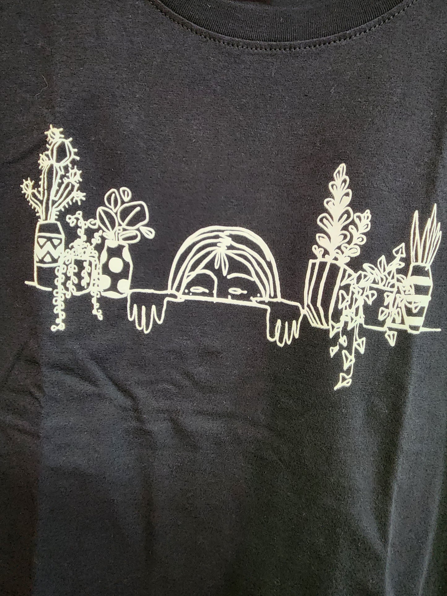 "peaking" t-shirt - 100% Canadian Made.