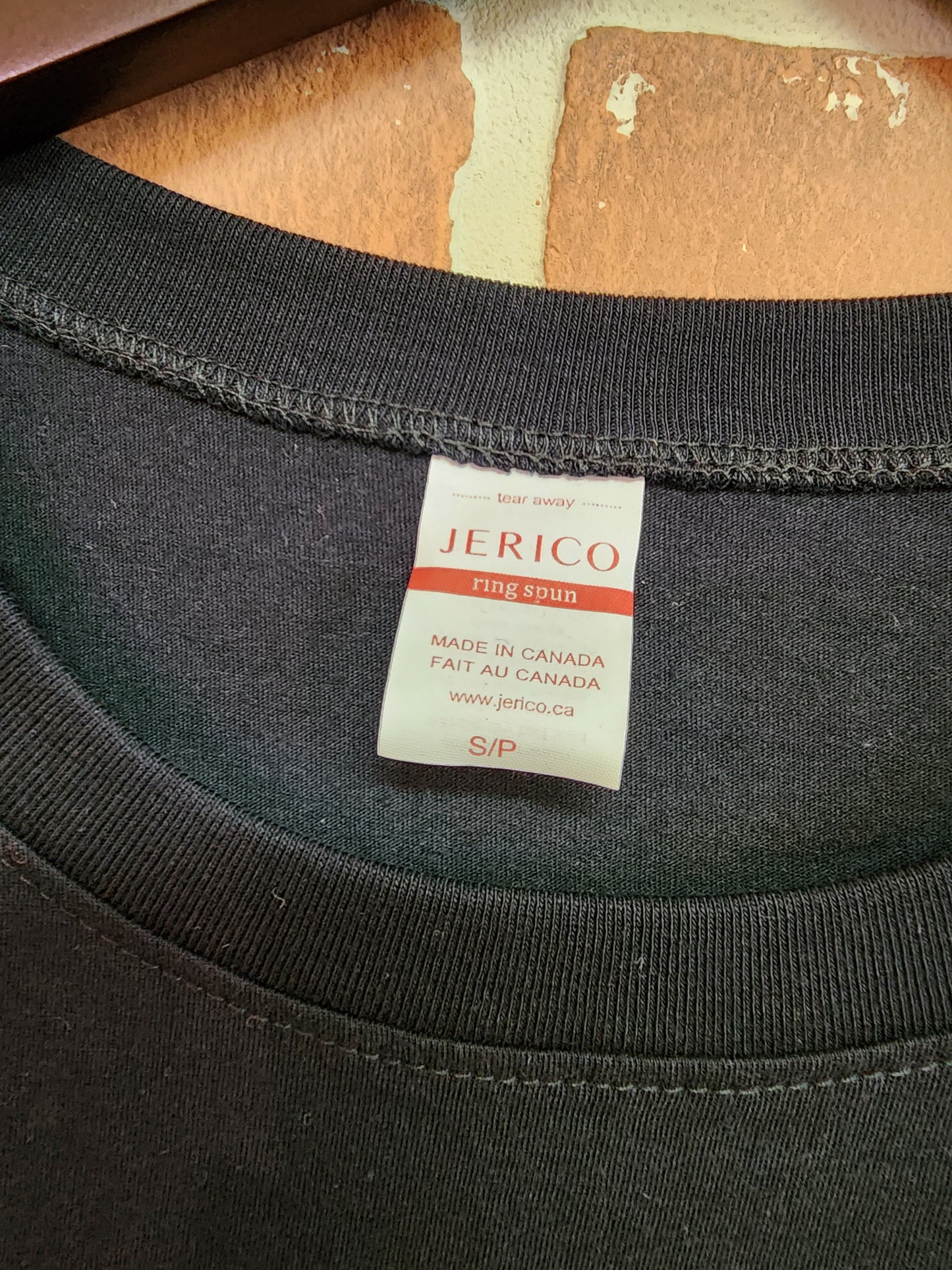 "peaking" t-shirt - 100% Canadian Made.