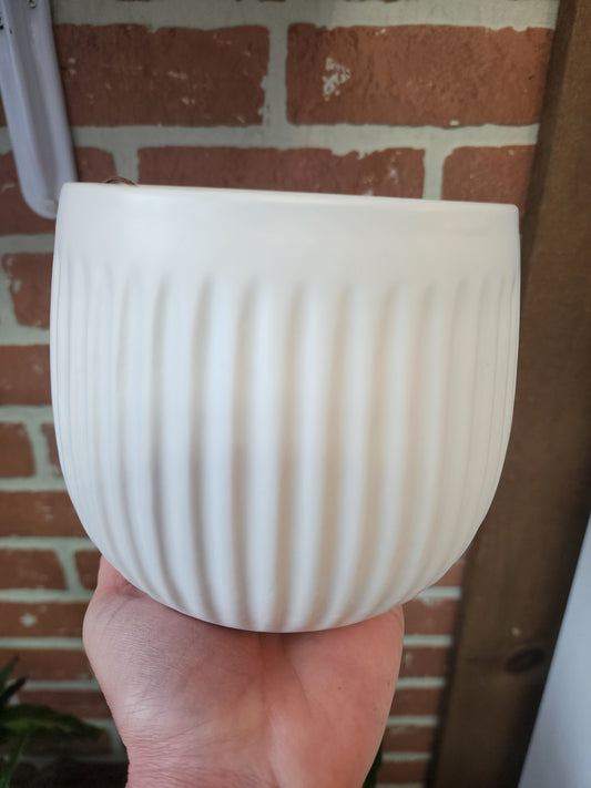 Soho Matt Ceramic Pot Cover  - 12cm/5in