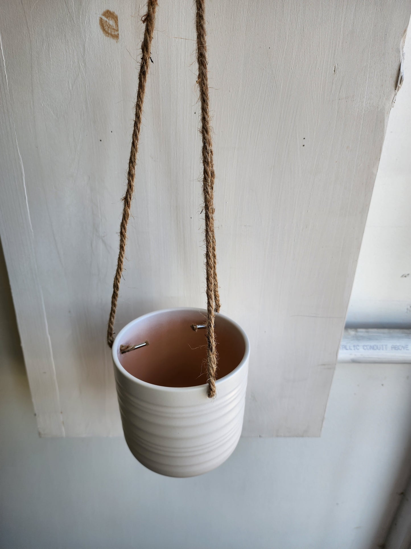 Soft Wool Hanging Pot Cover - 14cm/5.5in.