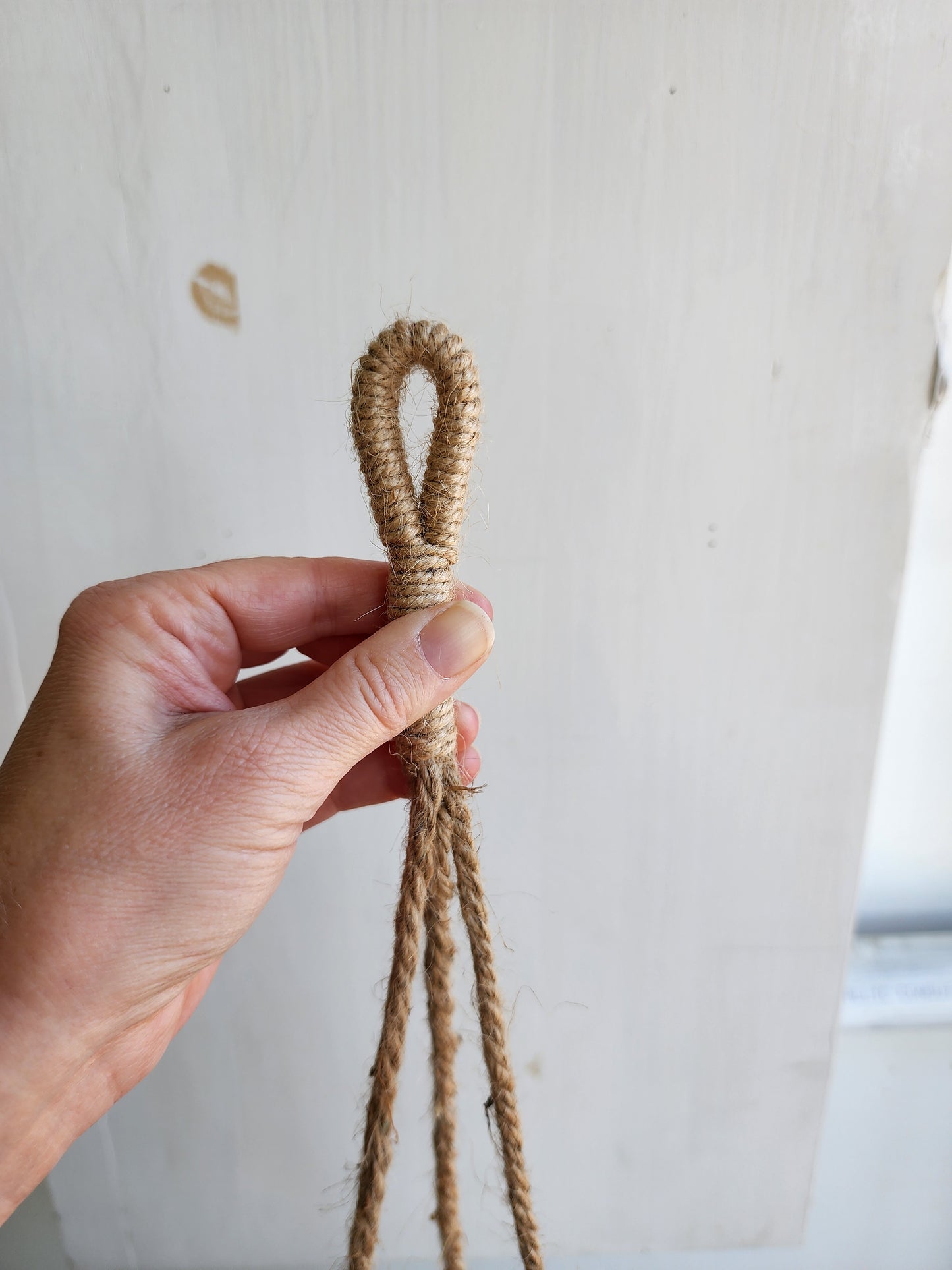 Soft Wool Hanging Pot Cover - 14cm/5.5in.