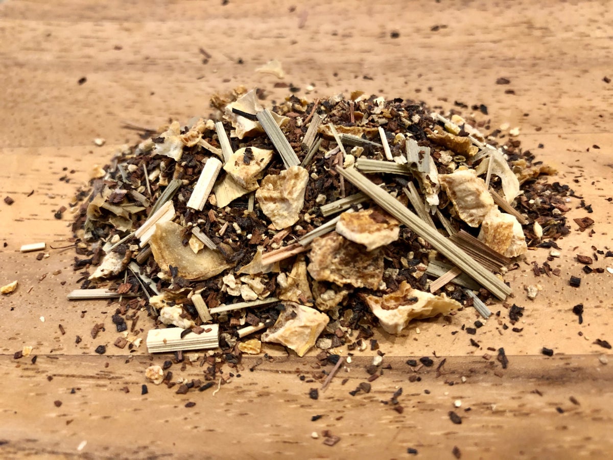 Lemon Ginger Honeybush Tisane - Loose Leaf Tea - 50g