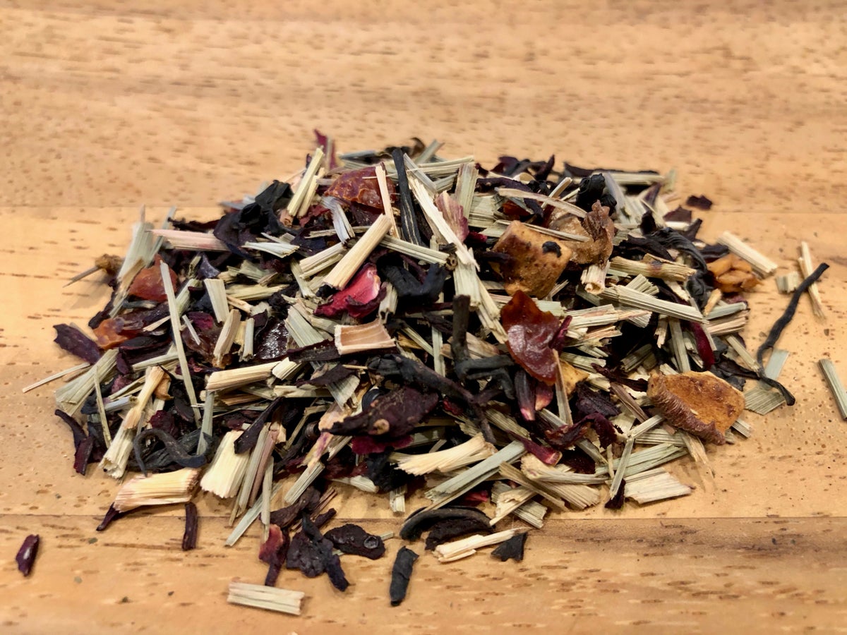 Purple Rain Green/Herbal Blend (pesticide-free) - Loose Leaf Tea - 50g