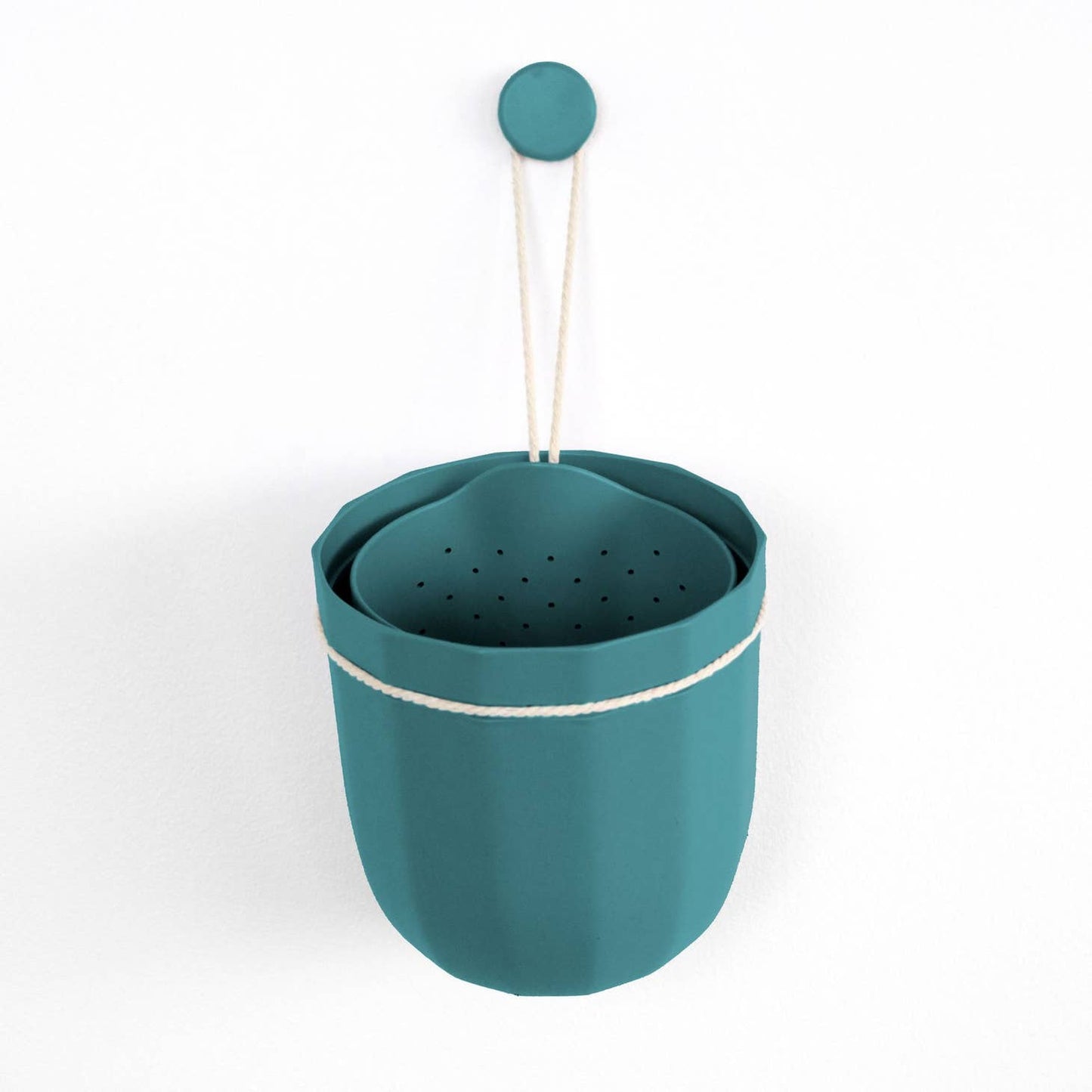 WallyGrow - Loop Hanging Planter - Teal