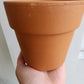 Terracotta Clay Perfetto Pot Cover  - 15cm/6in